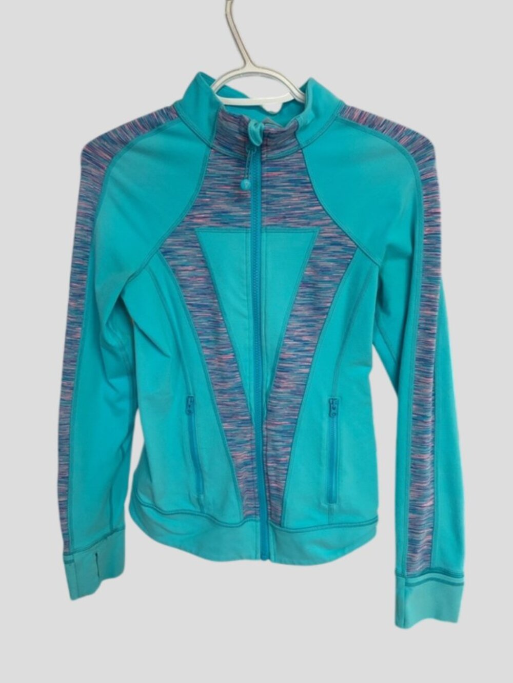 Ivivva by Lululemon "Perfect Your Practice" Athletic Jacket Size 14